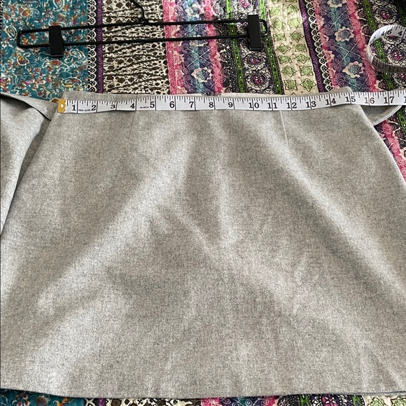 Wilfred Gray Wrap Front Mini Skirt - Picture 8 of 10